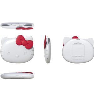 New in box HELLO KITTY KAWAII BATTERY COMPACT MIRROR